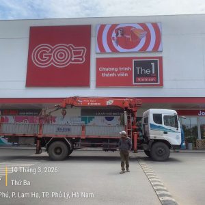 Thi công biển tại Go Phủ Lý Hà Nam