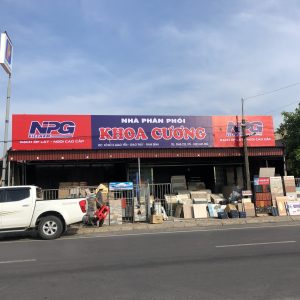 Thi công biển bạt gạch ốp lát Khoa Cương tại Giao Thủy, Ninh Bình