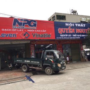 Thi công biển bạt gạch ốp lát Quyền Nguyệt tại Ninh Bình